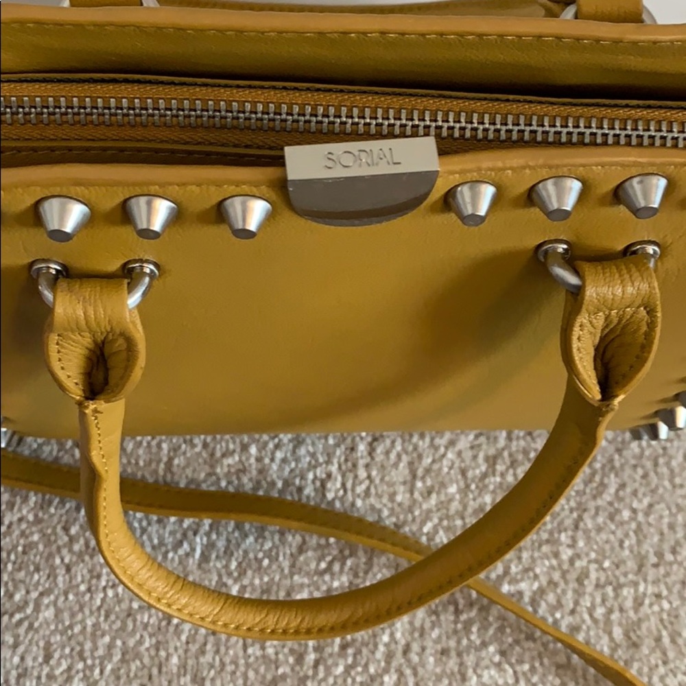 Sorial mustard crossbody handbag - Picture 2 of 7